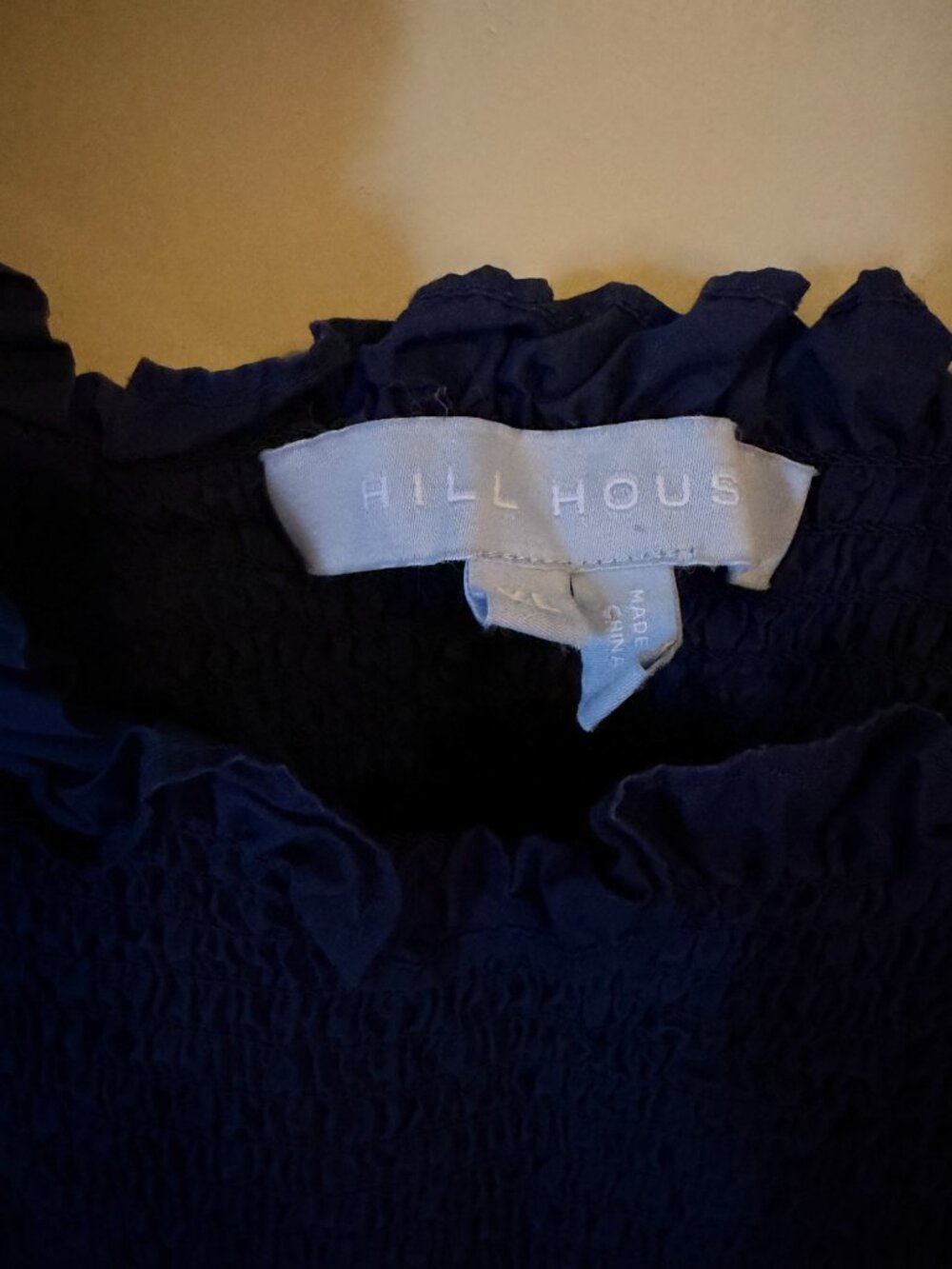 Hill House Nap Dress in Navy - Picture 4 of 6
